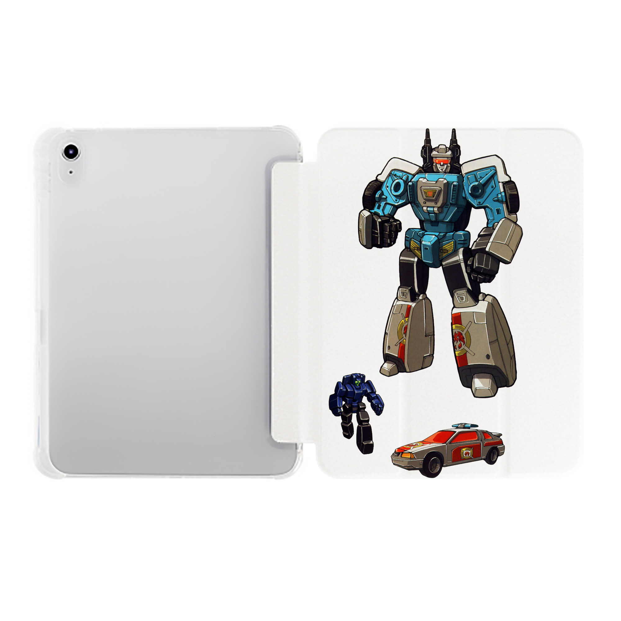 （画像用）  IPad ケース ペン収納付き 三つ折りスタンド PUレザー×シリコン 対応機種9.5/10.5/10.9インチ